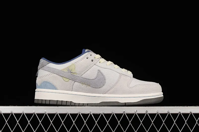 All categories Nk SB Dunk series Nk SB Dunk Low low-top sneakers J version Nk Dunk Low "Bright Side" corduroy Dunk series low-top casual sports skateboard shoes DQ5076-001